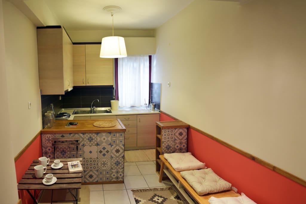 Blue & Red Apartment Atina Dış mekan fotoğraf
