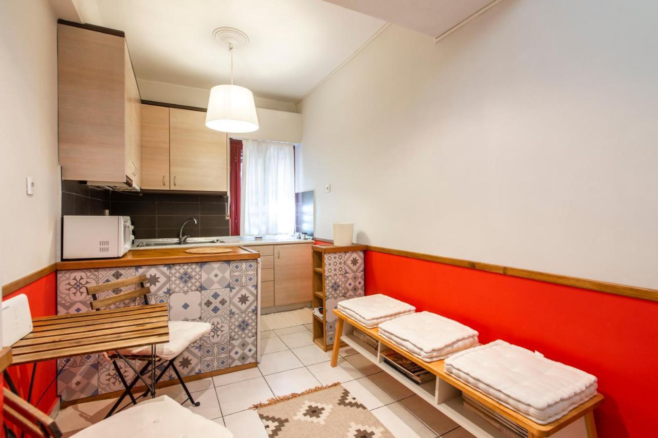 Blue & Red Apartment Atina Dış mekan fotoğraf